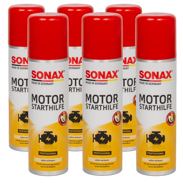 Set 6 Buc Sonax Spray Pornire Motor 250ML 312100